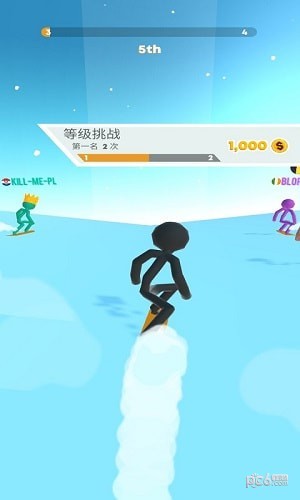 火柴人雪地赛