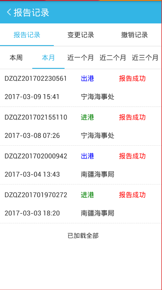 签证报告