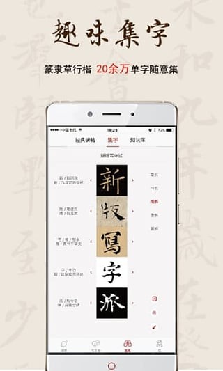 写字派