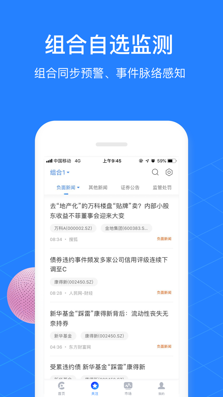 同花顺预警通