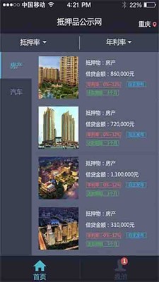 抵押品公示网