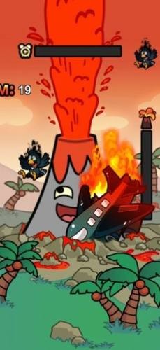 火山爆发